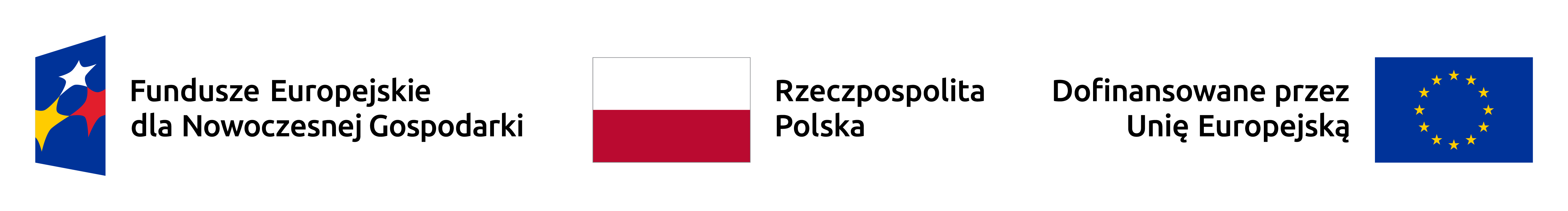 Fundusze Europejskie dla Nowoczesnej Gospodarki, Rzeczpospolita Polska i Dofinansowane przez Unię Europejską